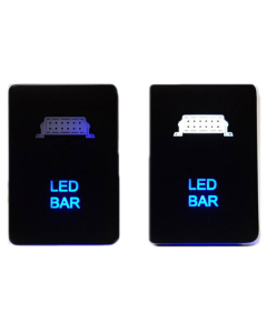 Lightforce CBSWTY2L Positive Switched with LED Bar Symbol