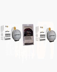 Lightforce Genesis LED Chrome Driving Light Kit
