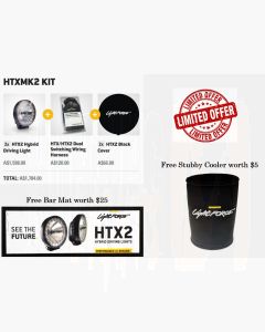 Lightforce HTXMK2PK HTX2 Hybrid Driving Light Pack (Bonus Limited freebies)
