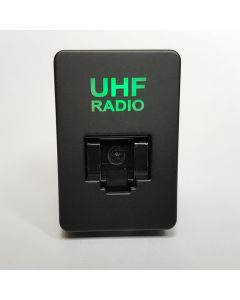 Lightforce Vertical RJ45 Pass Through Connector - Green (inc Hilux/Prado/Ranger PXII)